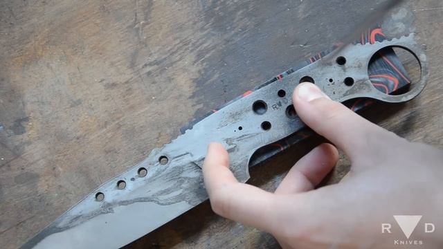 Making the LAVA Knife смотреть онлайн