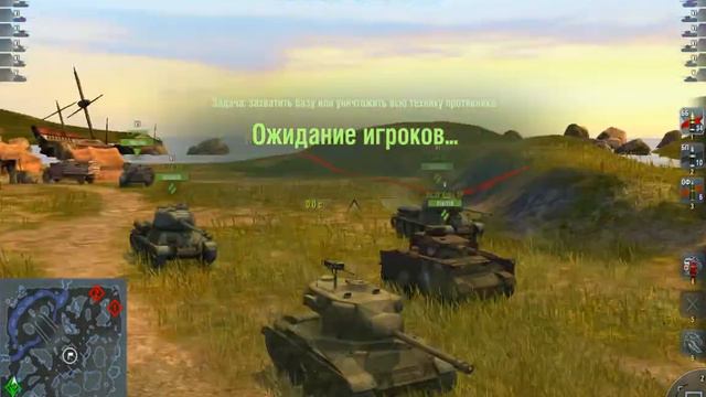wot blitz обзор на т37 БЕЗ БАРАБАНА! смотреть онлайн