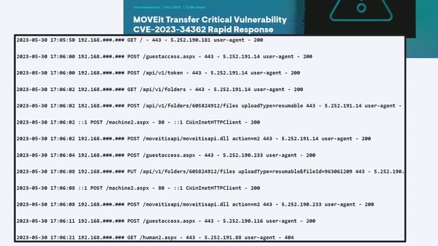 MOVEit Transfer Exploitation (my API presentation recording) смотреть онлайн