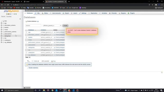 LARAVEL 8 - CARA KONEKSI LARAVEL KE DATABASE MYSQL смотреть онлайн