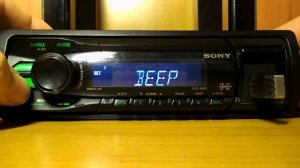 Sony DSX-A30 отключение DEMO режима. Настройка часов