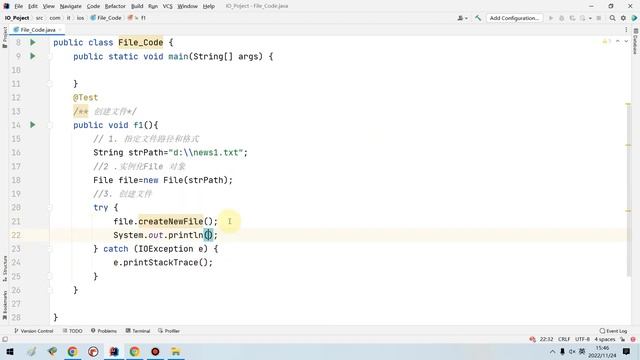 java IO 流之File 创建文件 смотреть онлайн