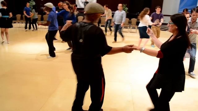 Steven Mitchell and Sylvia Sykes Social dance @ Lindy Fest 2014 смотреть онлайн