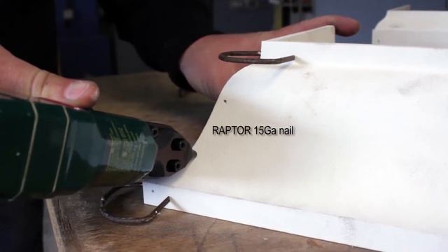 RAPTOR composite plastic nails for PVC Trim, Millwork Finishing and CNC смотреть онлайн