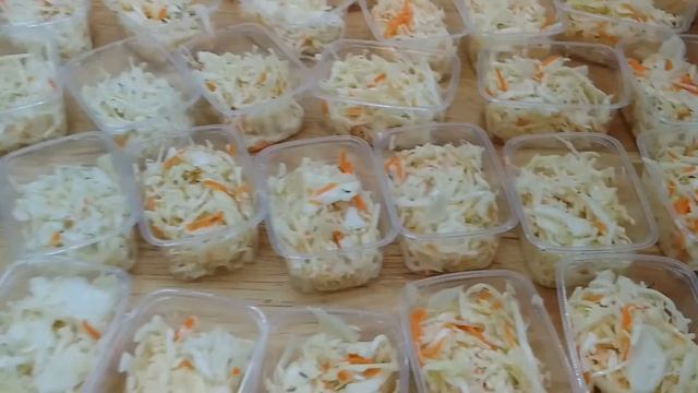 Обед для строителей.