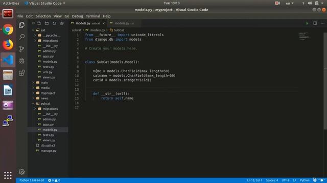 Add SubCategory App | Python and Django смотреть онлайн