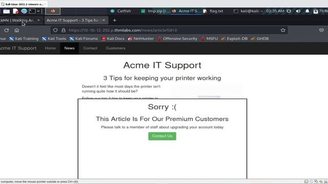 Walking an application / Manually review web application / TryHackMe - Web Fundamental Walkthrough смотреть онлайн