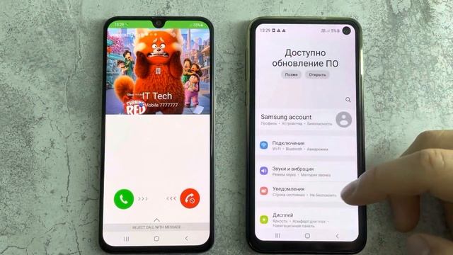 Samsung Galaxy A40 vs Galaxy S10E incoming WhatsApp Call смотреть онлайн