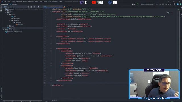 Probando Jakarta Server Faces 3.0 ? смотреть онлайн