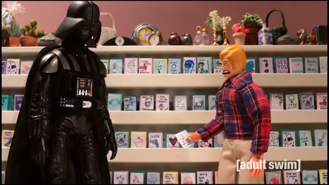 Robot Chicken Stars Wars | 4 Classic Darth Vader Moments | Adult Swim смотреть онлайн