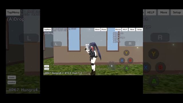 ?Как поменять одежду nps, Сакуре и игроку?? ~School girl simulator~ смотреть онлайн