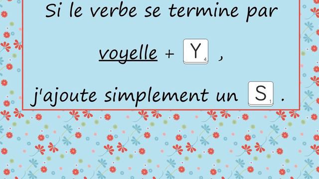 6ème simple present spelling rules смотреть онлайн