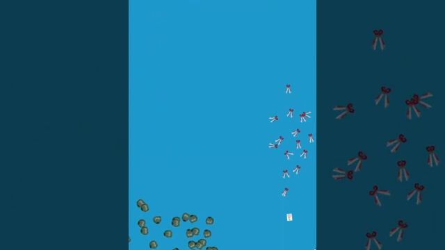 Flocks of Rock, Paper and Scissors are fighting for survival смотреть онлайн