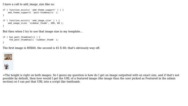 Wordpress: A little confused as to what add image size actually does смотреть онлайн