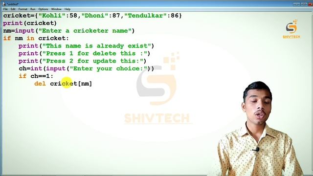 Python program ☝ for beginners / Work with dictionary /- смотреть онлайн