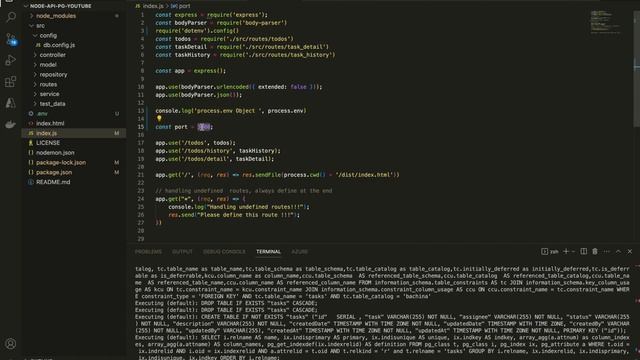 NodeJS REST API With PostgreSQL- JavaScript EP17 - Configure Environment Variables | BL EP87 смотреть онлайн