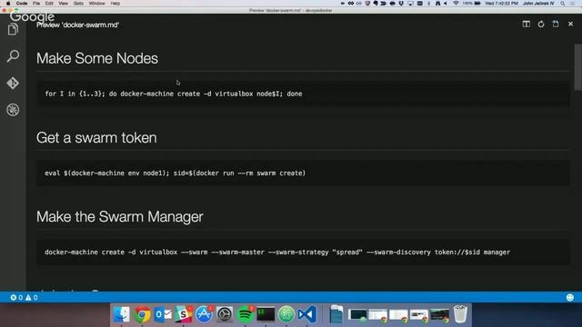 Docker 101 and Swarm смотреть онлайн