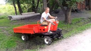 Самоходная тележка, мини самосвал 4 WD, Yamaguchi