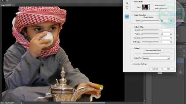 قص الصوره في الفوتوشوب بطريقه احترافيه - 2013 - photoshop cs6 - смотреть онлайн