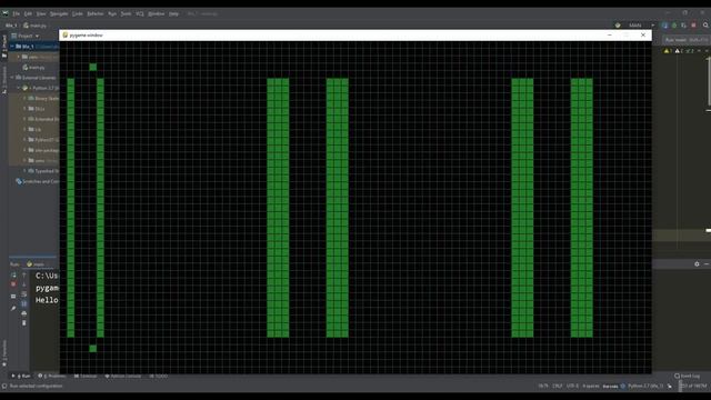 Let's code Conway's Game of Life. Python Pygame Tutorial смотреть онлайн