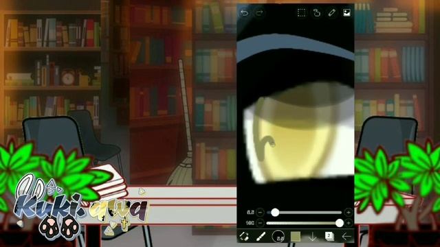 —❗Tutorial по лёгкой обработке глаз ❗— ibisPaint X || Gacha Life/Гача Лайф || by Kuki. qwq — смотреть онлайн