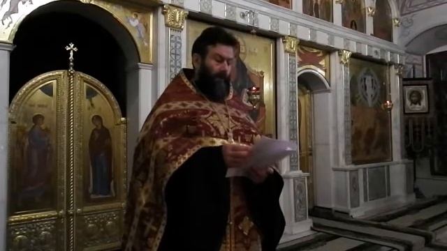 Происхождение (изнесение) Честных Древ Животворящего Креста Господня. Проповедь