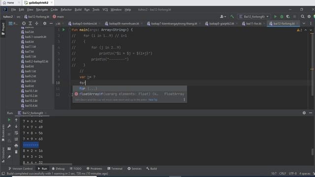 12. [ Android kotlin ] for lồng nhau- giải thích vẽ trái tim, chữ N ... - tuhoc.cc смотреть онлайн