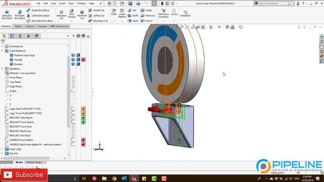 The Cleanest CAD Model Technique: Resilient CAD Modeling - LEGO Logo SolidWorks смотреть онлайн