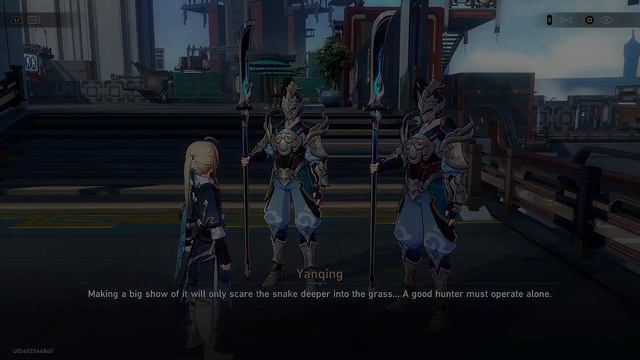 Honkai Star Rail (NA) Companion Mission (Yanqing Frosty Blade's Trial) the mysterious swordsman #1 смотреть онлайн