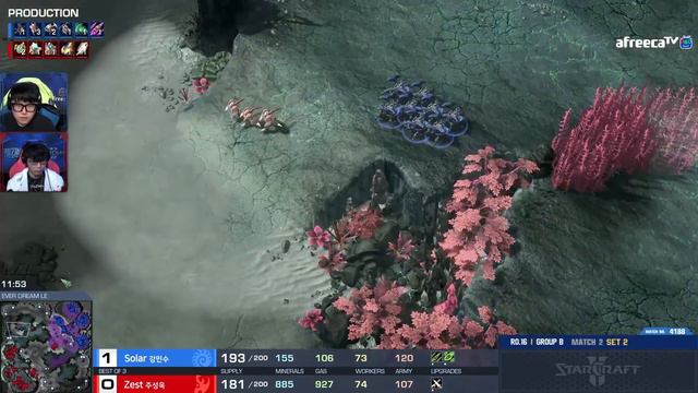 Zest's 300 IQ Mothership Recall - Starcraft 2 смотреть онлайн