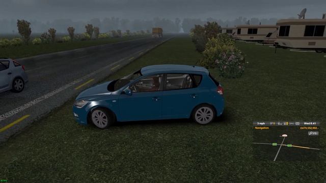 Kia Ceed 1.4 Turbo Diesel Car - Euro Truck Simulator 2 смотреть онлайн