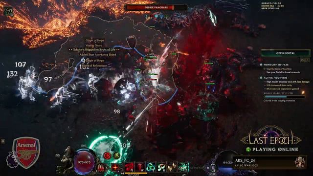LastEpoch ||ONLINE|| Gameplay - ARS_FC_24 -Warlock- Monolith Run #2