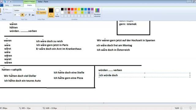Almanca A2 - Wünschen - Wären - Hätten - Würden + Verben / Zu + Adj , Als Dass ÖSD - GOETHE