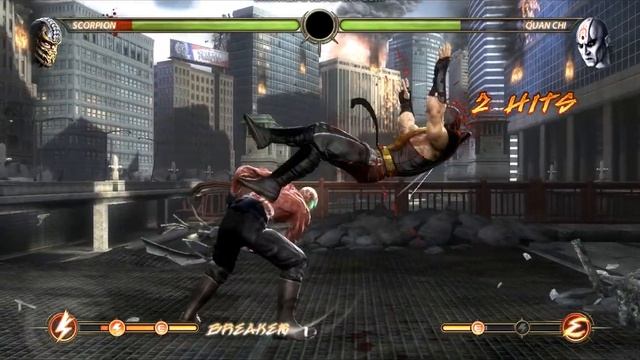 Mortal Kombat 9 Radiation Scorpion vs Drahmin DLC Skin Mod MK9 смотреть онлайн