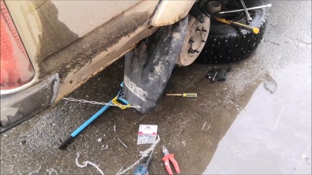 Установка брызговиков на GreatWall Safe