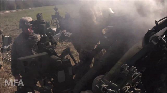 M-777 Howitzer Live-fire & Impact - U.S. Army Field Artillery | MFA смотреть онлайн
