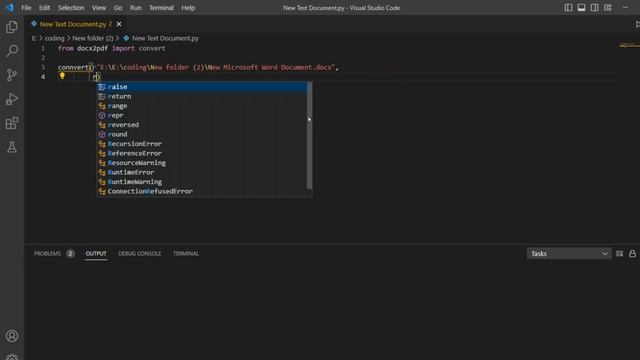 How to Convert Docx files into PDF files Using Python in 3lines смотреть онлайн