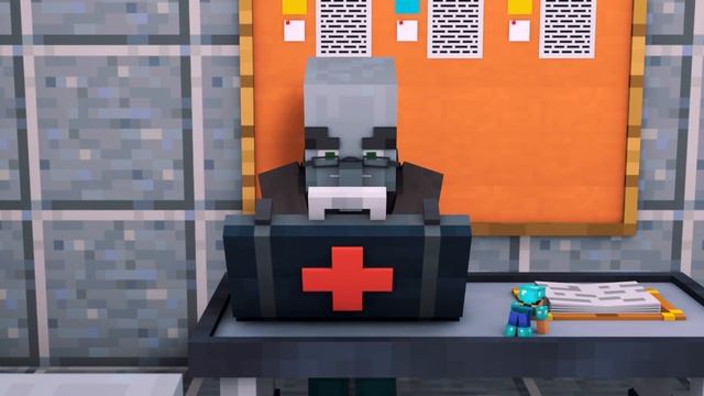 Villager vs Pillager Life 4 - Minecraft Animation смотреть онлайн