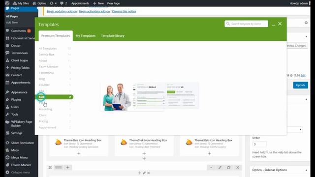 Optico WordPress Theme with Block Builder смотреть онлайн