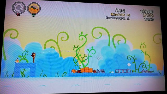 Angry Birds Trilogy: Classic - Danger Above 8-7 - 180,040 Score (Current PB) смотреть онлайн