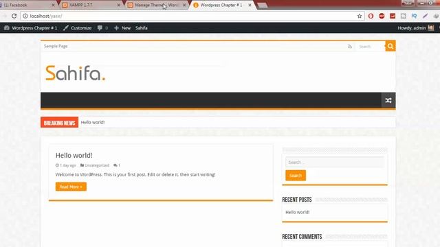 How to install wordpress theme - from zip in Urdu / Hindi - Install Wordpress Theme смотреть онлайн