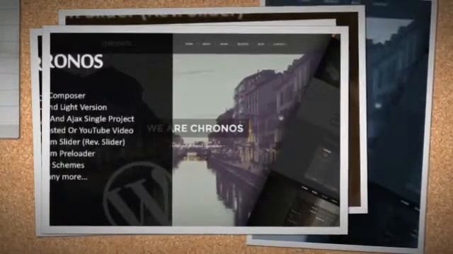 Chronos – Parallax One Page WordPress Theme + Download смотреть онлайн