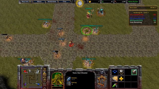 Warcraft 3 Burbenog TD смотреть онлайн