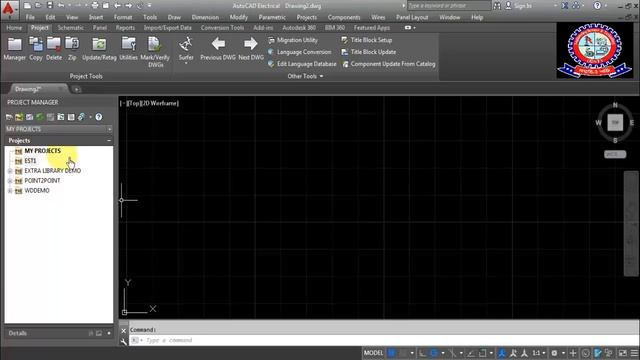 AutoCAD Electrical Bangla Tutorial Class - 05 How to add your project file in Project Manager смотреть онлайн