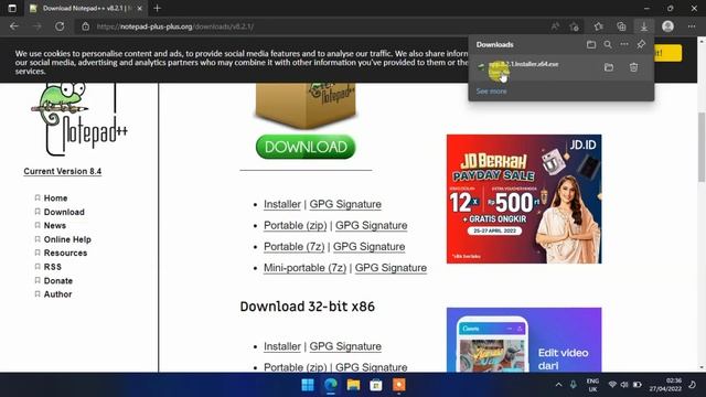 Cara Install Notepad++ di Windows смотреть онлайн