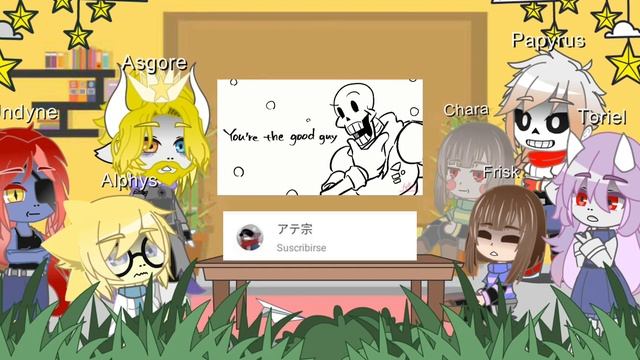 Undertale reacciona a Sans / Undertale react to Dust Sans part 1 смотреть онлайн