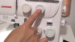 РОЛИКОВЫЙ ШОВ НА JANOME 210 D / КАК НАСТРОИТЬ РОЛИКОВЫЙ ШОВ