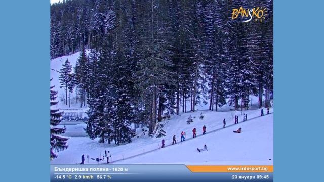 Погода в Банско. בנסקו Bansko weather 23/01/2022 смотреть онлайн