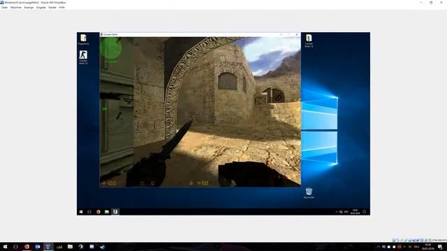 CS 1.6 running @ Oracle VM смотреть онлайн
