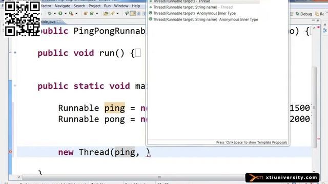 Universidade XTI JAVA 094 Threads, runnable YouTube смотреть онлайн